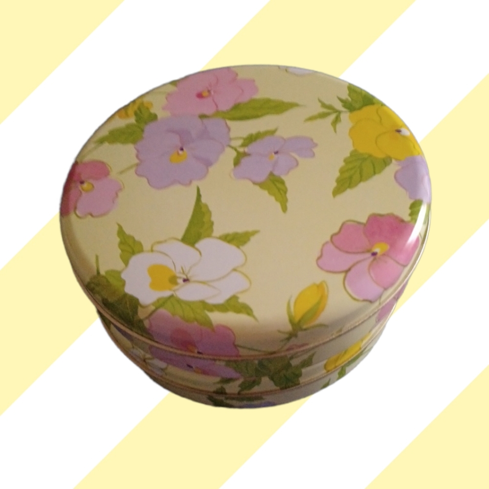Avon Flower Tins